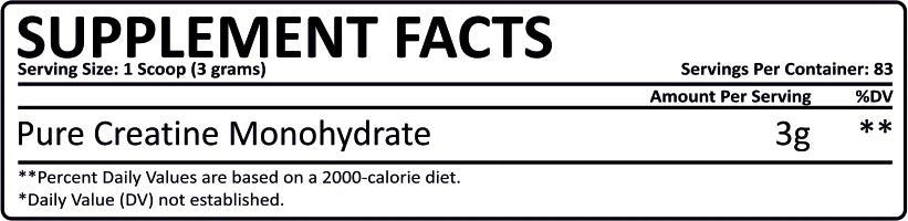 Creatine Monohydrate