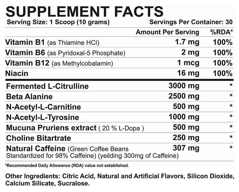 supplement facts