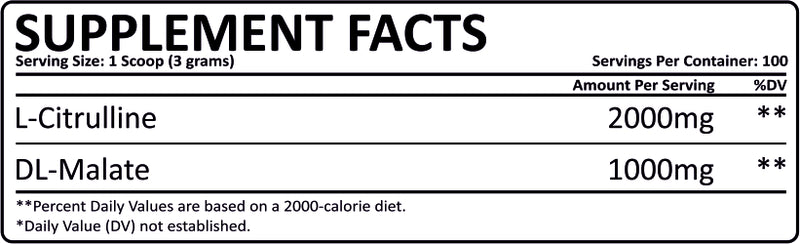 supplement facts